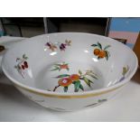 A large Royal Worcester Evesham bowl