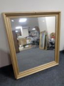 An early 20th century gilt framed mirror