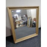 An early 20th century gilt framed mirror