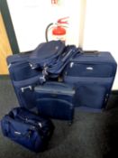 A quantity of assorted luggage cabin cases and holdall's to include Samsonite