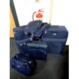 A quantity of assorted luggage cabin cases and holdall's to include Samsonite