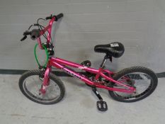 A child's Tony Hawk BMX bike