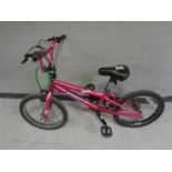 A child's Tony Hawk BMX bike