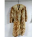 A fox fur coat