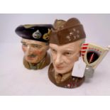A large Royal Doulton Great Generals Collection character jug,