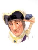 A large Royal Doulton character jug, Dick Wittington Lord Mayor of London D6846,