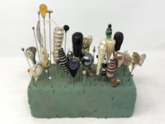 A selection of hat pins