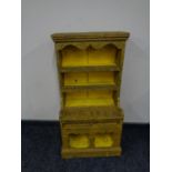 A small painted Welsh dresser,