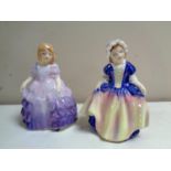 Two Royal Doulton figures,