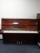 A Hermann Mayr overstrung upright piano