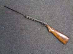 A 20th century Haenel model VIII air rifle