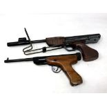 A vintage Slavia SVP air pistol together with a further Cougar air pistol (2) CONDITION