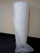 A large roll of bubble wrap