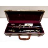 A Selmer of London Console clarinet in case