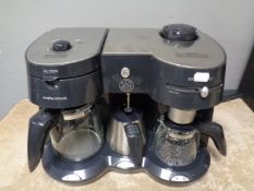 A Morphy Richards coffee machine