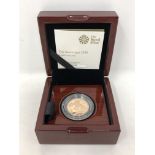 A Royal Mint Sovereign 2020, boxed with certificate.