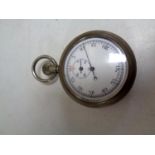 A plated cased stopwatch