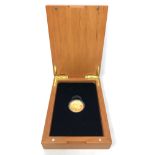 A Perth Mint Australian Koala 2018 1oz fine gold .9999 $100 coin in box.
