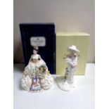 Two Coalport limited edition figures, The Basia Zarzycka Collection,