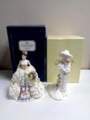 Two Coalport limited edition figures, The Basia Zarzycka Collection,