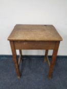 A 20th century school desk