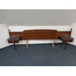 A Stag Minstrel continental headboard