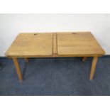 A 20th century double school desk