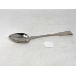 A large silver serving spoon, Edinburgh 1815,