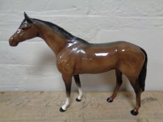 A large Beswick horse figure
