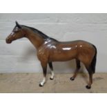 A large Beswick horse figure