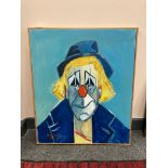 Continental school : Study of a clown,