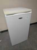 A Fridgemaster under bench fridge