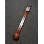 A 20th century stick barometer