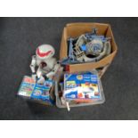 Two boxes of toys, Matchbox,