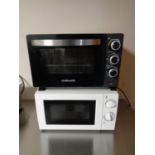 Cookworks microwave and a combi oven
