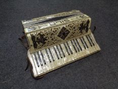 An Italian piano accordion