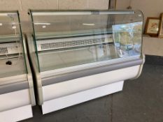 An Igloo commercial glass fronted refrigerated display counter,