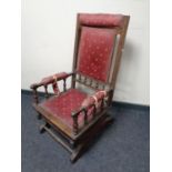 An American style rocking chair