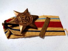 A WWII African Star medal