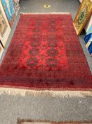 An Afghan Bokhara rug,