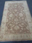 A John Lewis Zeigler design rug,