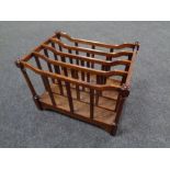 A reproduction magazine rack