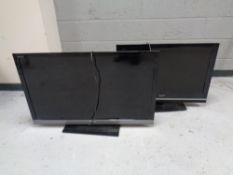 Two Sony Bravia LCD TVs,