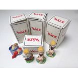 Four boxed Wade Collect it! limited edition figures (4)