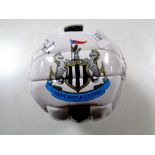 A signed NUFC football