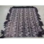 A woolen throw