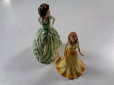 Two Royal Doulton figures, The Gemstones Collection,