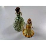 Two Royal Doulton figures, The Gemstones Collection,