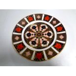 A Royal Crown Derby 1128 Imari plate, diameter 21.