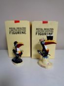 Two Royal Doulton Guinness figures,